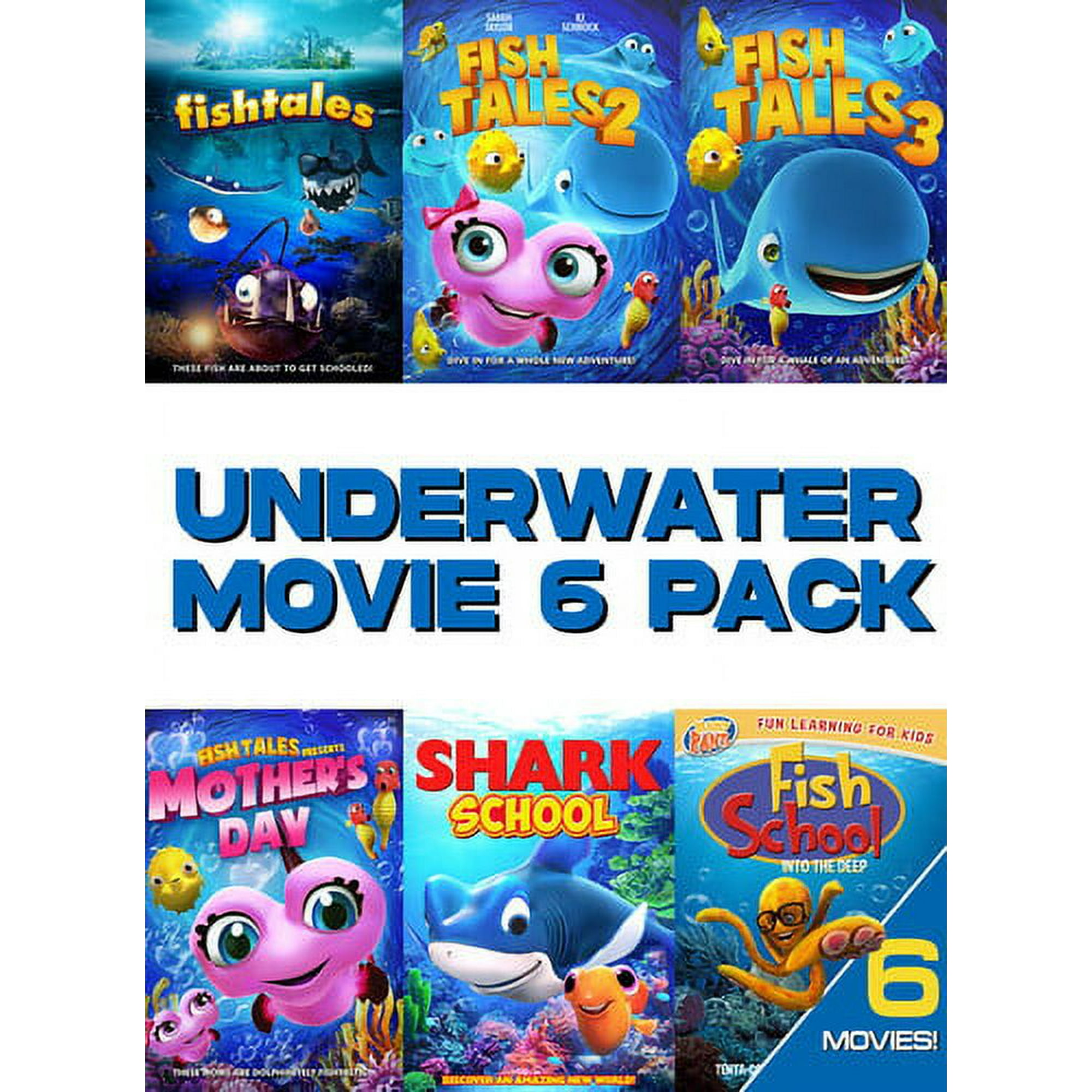 Underwater (movie 6 Pack) (DVD), Wownow Entertainment, Kids & Family