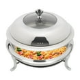 thumbnail image 6 of Round Chafing Dish Buffet Set,Stainless Steel Catering Chafer and Buffet Warmer with Lid & Fuel Holder,Catering Food Warmers,for Wedding Party Banquet Dinners, 6 of 11
