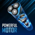 thumbnail image 4 of Barbasol Rechargeable Wet & Dry Rotary Electric Shaver for Men with LCD Display, 4 of 11