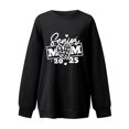 thumbnail image 4 of Wyzesi Chandail en Molleton Femme Polaire Imprimé Manches Longues Léger Col Rond Pull Graphique Blouses Amples, 4 of 4