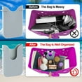 thumbnail image 5 of PADUKU 2PCS Silicone Phone Holder for Bogg Bags, Compatible Phone Case Attachment, Beach Tote Bag Accessory – Ideal Phone Holder for Bogg & Similar Beach Bags (Black), 5 of 7