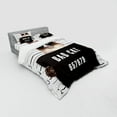 thumbnail image 3 of Ambesonne Animal Bedding Set 3 Pcs, Jail Kitty Under Arrest, Twin, Brown Black White, 3 of 3