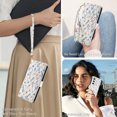 thumbnail image 3 of Wallet Case for Samsung Galaxy A35, Flower PU Leather Durable Phone Case Kickstand Flip Case with Card Slots Wrist Strap Pattern Magnetic Closure Protective Case for Galaxy A35 - E, 3 of 9