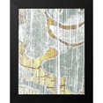 thumbnail image 2 of Vess, June Erica 15x18 Black Modern Framed Museum Art Print Titled - Oro Essence II, 2 of 5