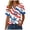 Red, variant on UngA Women's 250Th Anniversary T-Shirt Faith Freedom 250 Years Patriotic Flag Tee 4Th of July Womens Shirts (Red,S)