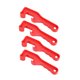 thumbnail image 5 of Moluckfu 4Ud De Para En Plástico Rojo Fácil Para Botes De Pintura Uso En Casa, 5 of 8