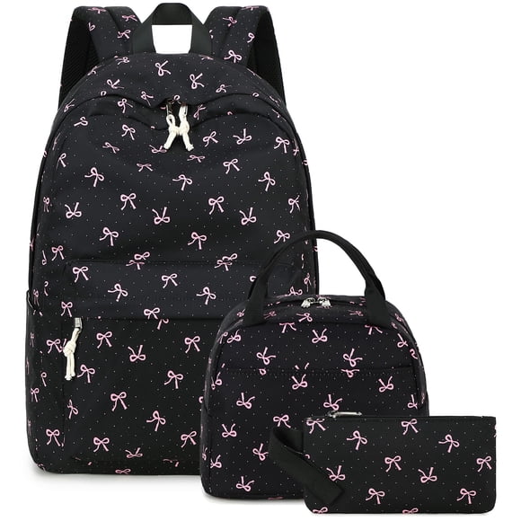 Set de Mochilas Bluboon 3 en 1 para Niñas para la Escuela 30x16x43 cm