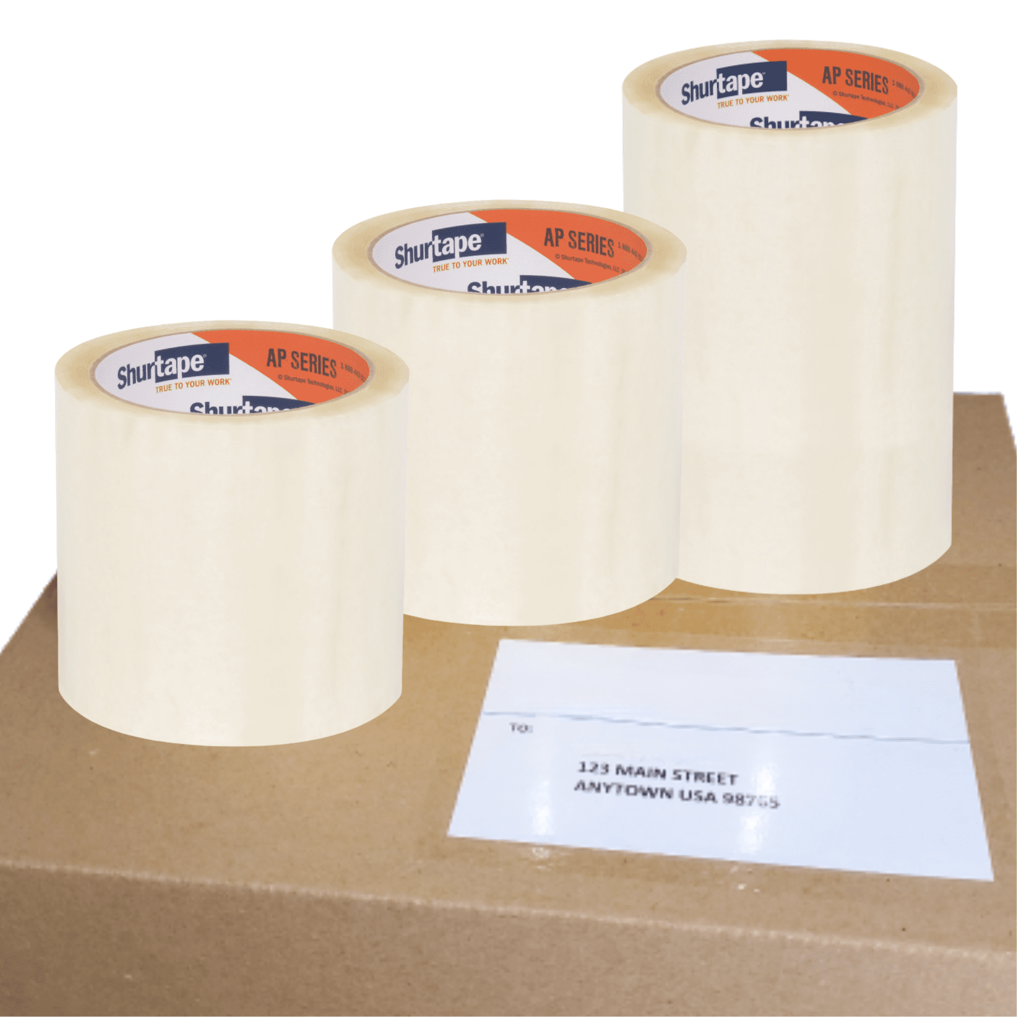 Shurtape AP-15 Label Protection Tape: 6 in x 72 yds. (Clear)