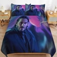 thumbnail image 1 of Keanu reeves Hotel Style Sleep Texture Consistent Fabric Secure Fit Closure Duvet Cover Sets Advantage, 1 of 5