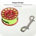 thumbnail image 4 of yingyy Dive Finger Reel Professional High Density Rope Aluminum Cave Diving Tech Spool Water Sports Accessories Black Red, 4 of 6