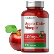 Apple Cider Vinegar Capsules | 2400mg Supplement | 150 Count | by Horbaach