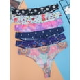 thumbnail image 5 of AWAYTR Women Seamless Thongs No Show Underwear Printed Cheeky Tagless T-Back 12 Packs S-XL, 5 of 8