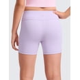 thumbnail image 3 of CRZ YOGA Girls Butterluxe No Front Seam Athletic Biker Shorts Dance Casual Yoga Kids Teen Summer, 3 of 5