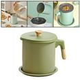 thumbnail image 3 of GUOOL Mini Deep Fryer Pot Multifunctional Oil Saving 1.4L for green, 3 of 4