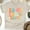 Sand, variant on En Mi Era Maestra T-Shirt, Retro Spanish Teacher Shirt with Disco Ball and Flowers, White, Size S