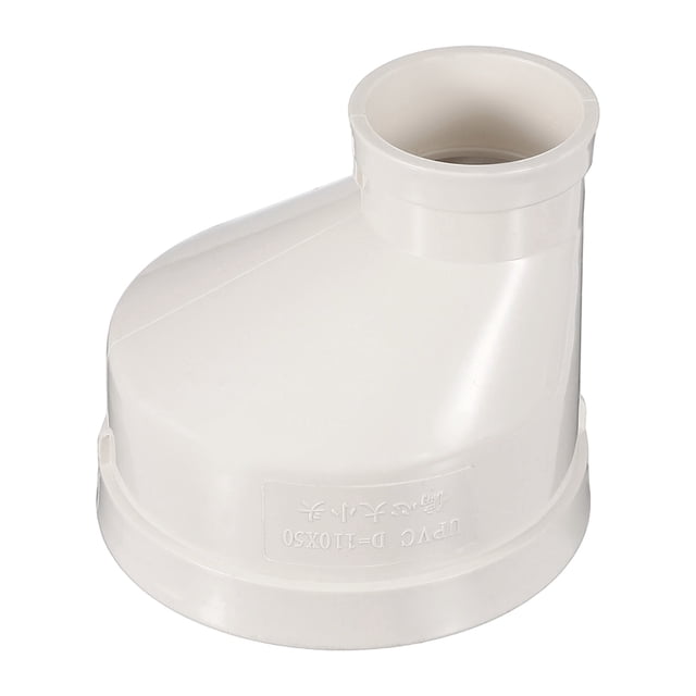 Uxcell 4.33" to 1.97" Round Duct Fitting Pipe Increaser Reducer Adapter Connector