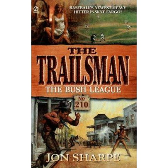 Pre-Owned The Bush League The Trailsman #210 by Jon Sharpe (Paperback), Literature & Fiction/ Westerns, English