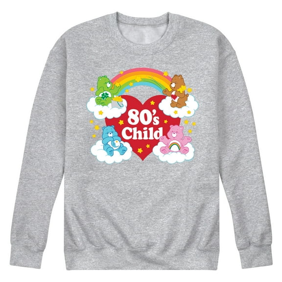 Care Bears - 80S Child - Men's Crew Fleece Sweatshirt