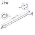 thumbnail image 2 of 2packs 14mm Combination Wrench with Offset 12-Point Box End and Angled Open End, 2 of 6