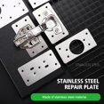 thumbnail image 2 of Stainless Steel Cabinet Hinge Base with Screws>, 2 of 8
