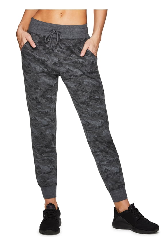 Active Women's Lightweight French Terry Camo Jogger Sweatpant