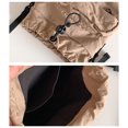 thumbnail image 2 of Bolso informal para mujer con múltiples bolsillos, bandolera suave para niñas adolescentes (caqui), 2 of 9