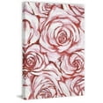 thumbnail image 2 of Marmont Hill Rose Outline Canvas Wall Art, 2 of 7
