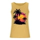 thumbnail image 5 of Camisetas de Tanque de los Hombres Tanque de los Hombres Incolor Gradiente de Impresión Cuello Redondo Correa Delgada Fuga Atrás Regular Casual Deportes Blusas de Tanque, 5 of 5