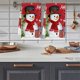 thumbnail image 1 of Paño de cocina navideño Toalla deportiva Toalla decorativa con forma de árbol de Navidad, 1 of 6
