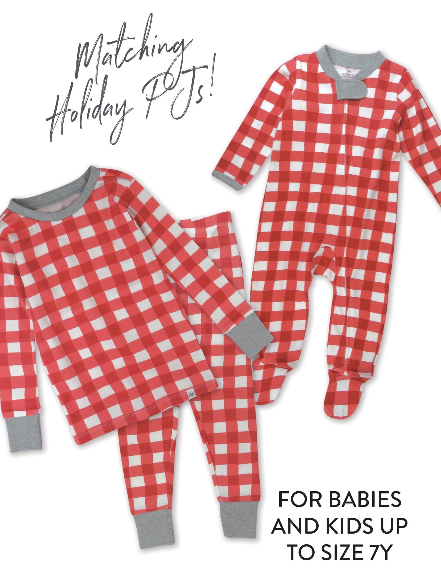 Honest Baby Clothing Gender Neutral Organic Cotton Holiday Sleep N Play, Sizes Newborn-9 Months