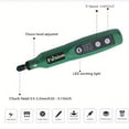 thumbnail image 3 of JUNWELL 1 Pce Mini Outil Rotatif Sans Fil avec Lumière LED 5 Vitesses Réglables Batterie Lithium Rechargeable USB Accessoires Multiples Parfait pour Projets DIY, 3 of 6
