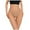 Beige, variant on High Waist Thongs Panties High Elastic Seamless Thongs (White, M)