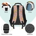 thumbnail image 6 of HUIACONG Kawaii Capybara Kids Backpack for Boys & Girls, Lightweight Daily Bookbag with Lunch Box, Pencil Case and Insulated Water Bottle Sleeve, Practical 4PCS Backpack Set for Students Ages 10-12, 6 of 7