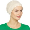 thumbnail image 1 of Beemo Turban pour Femmes contre le Cancer Garde la Tête Chaude et Confortable - Beige, 1 of 1