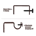 thumbnail image 4 of Soporte de barra de cortina Window Hardware para persianas de montaje exterior, 4 of 6