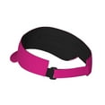 thumbnail image 3 of Gaeub Darkmagenta Sun Visor Hats with Empty Top and Adjustable, UV Protection for Golf Tennis Cycling Running, 3 of 8