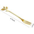 thumbnail image 2 of Stainless Steel Dessert Fruit Forks (12 Pcs) - 4.7 Inches Specialty Demitasse Stirring Forks, 2 of 5