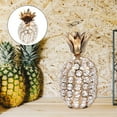 thumbnail image 4 of SOPOTUTU Crystal and Metal Pineapple Ornament Decorative for Home, Party, Table, and Shelf Display, 4 of 8