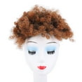 thumbnail image 2 of Puff Curly Bun Bangs Short Messy Drawstring Ponytail Extension Hair Piece Women Girls Hairpiece, 2 of 7