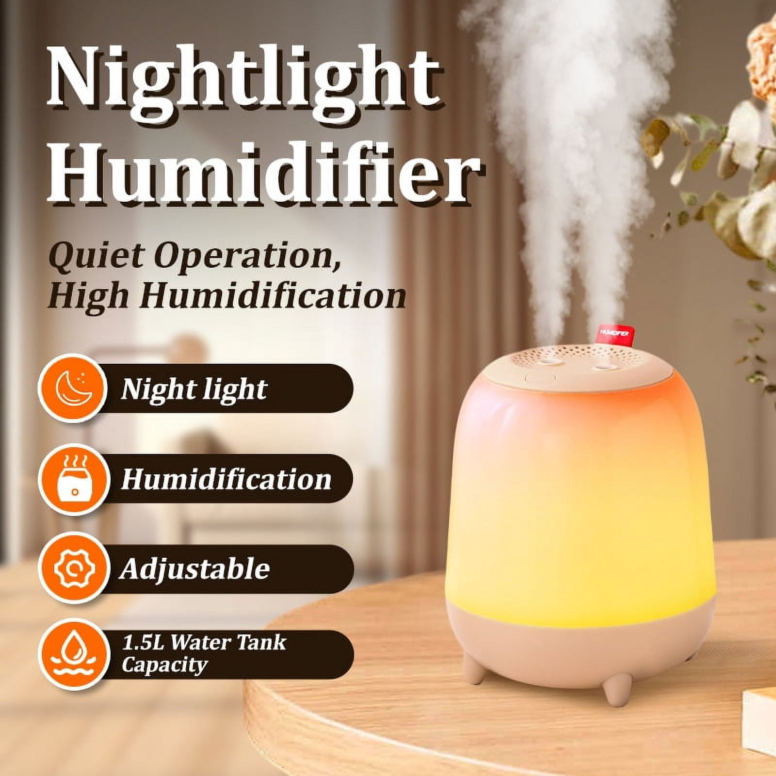Bamojija Humidity Maintenance | Intelligent Air Humidifier —— Create a comfortable breathing space for you 24 hours a day
