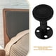 thumbnail image 5 of 4 piezas de marco de cama ajustable, herramienta antivibración, parachoques de ruido, topes para cabeceros, cabeceras para camas, armarios, sofás, color negro, 5 of 7