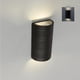 thumbnail image 2 of Lampara Muro Led Exterior Negro 6w Luz Blanca Neutra Hled-84, 2 of 5