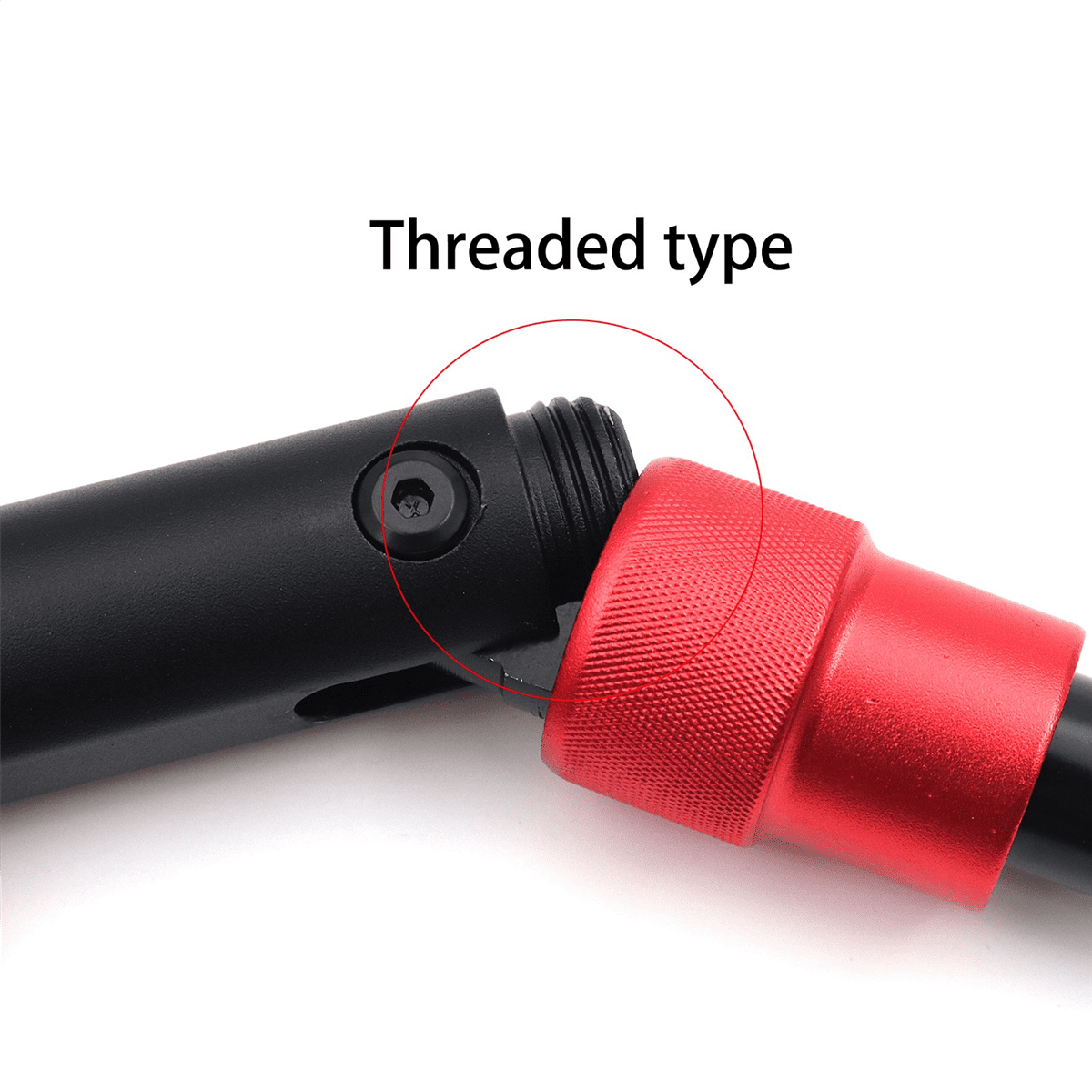 Folding Handle Bar Bike 90 Degree Fold Aluminium Kick Stunt Scooter Electric Bicycle Handlebar,1 x Folding Handlebar,Black