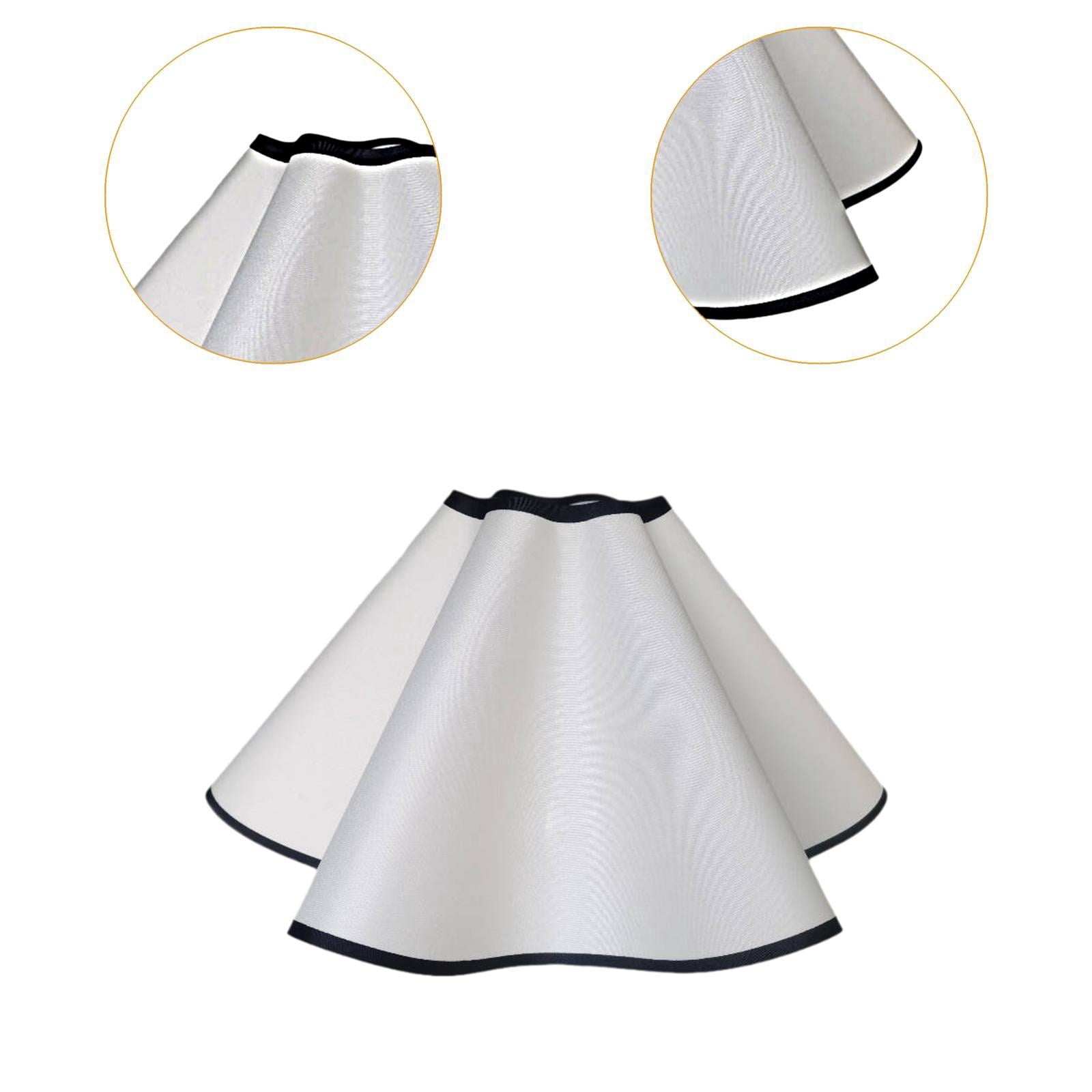 oshhni Petal Table Lamp Shade Cover Desk Light Shade for Dorm Living Room Farmhouse 38cm E27