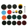 thumbnail image 1 of Power Scrubber Kit, 20pcs Drill Brush Attachments Set Multipurpose Efficient Anti Shedding  For Car For Home, 1 of 8
