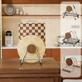 thumbnail image 1 of Bowayaoa Stainless Steel Pot Lid Holder & Kitchen Utensil Rack, Stove Top Cover Organizer for Draining and Storage, Space Saving Multifunctional Tool Rack, 1 of 8