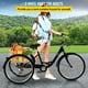 thumbnail image 2 of Triciclo para Adultos de 7 Velocidad y 3 Ruedas Bicicleta de Bicicleta NegroTriciclo de 20 '' con Canasta Grande para Montar, 2 of 9