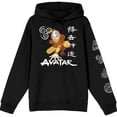 thumbnail image 5 of Avatar the Last Airbender Ang Anime Character Black Hoodie-5XL, 5 of 7