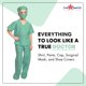 thumbnail image 2 of Costume Dress Up America Doctor Scrubs para niños, 2 of 7