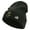 DK Grey, variant on Star US Army Veteran Military Embroidered 12 Inch Long Knitted Beanie - Black OSFM